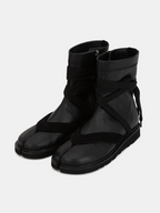 INHALF SHINOBI Tabi Boots black – Front view | japanese craftsmanship / tabi | UNPROVEN