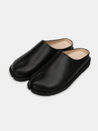 INHALF HARA Tabi Slip-On black – Front view | japanese craftsmanship / tabi | UNPROVEN