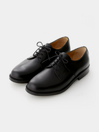 HARUTA Derby Shoes 9134 black – Front view | japanese craftsmanship / quiet luxury | UNPROVEN