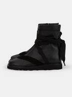 INHALF SHINOBI Tabi Boots black – Side view | japanese craftsmanship / tabi | UNPROVEN