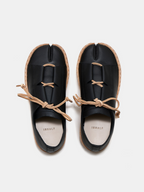 INHALF RYOMA Tabi Shoes black – Top view | japanese craftsmanship / tabi | UNPROVEN