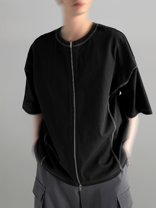Double-Zip 2-Way T-Shirt