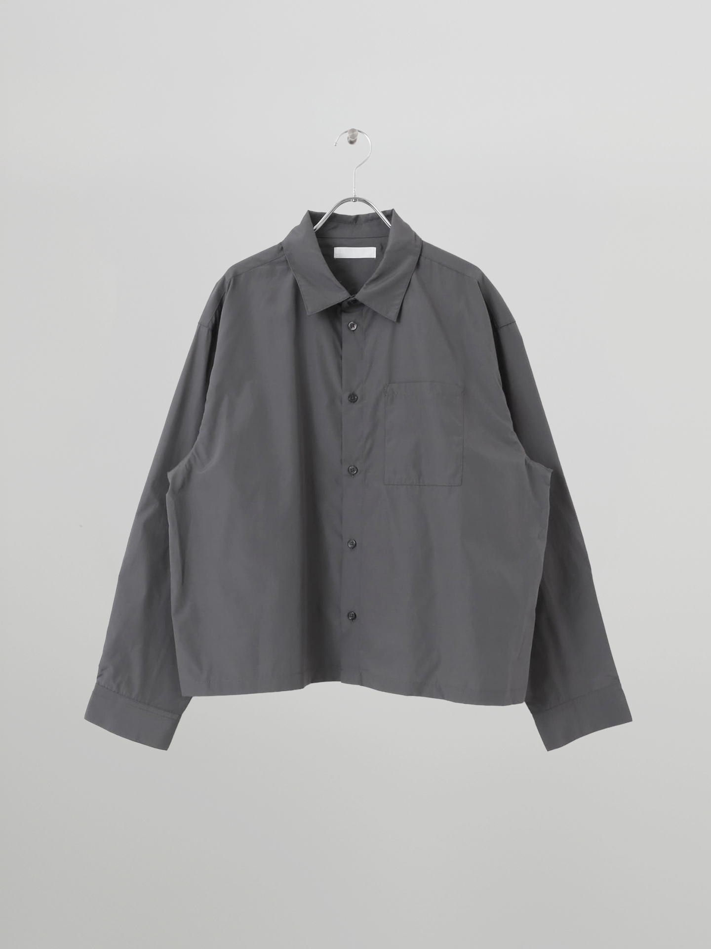 Loose-Fit Cropped Shirt