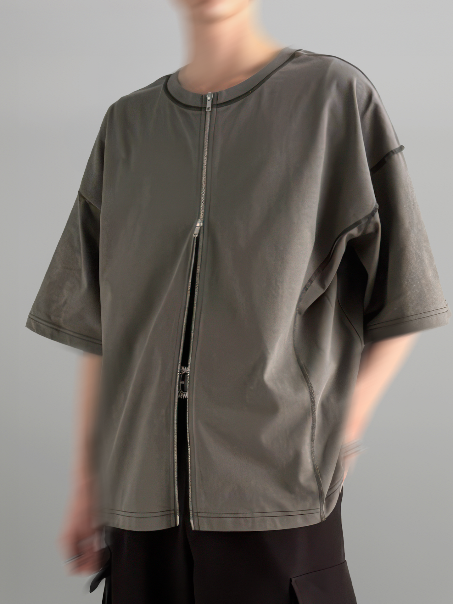 Double-Zip 2-Way T-Shirt