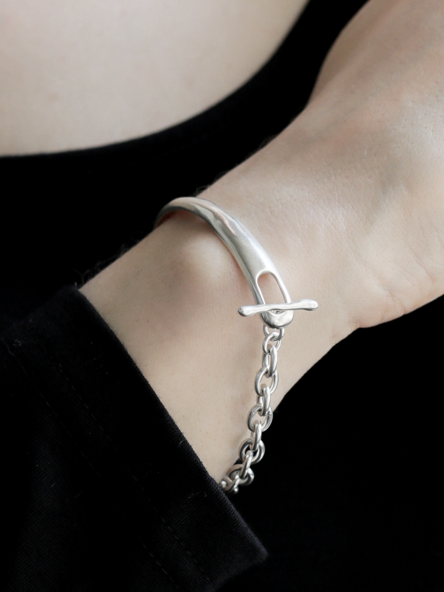 Cuff Chain Bracelet