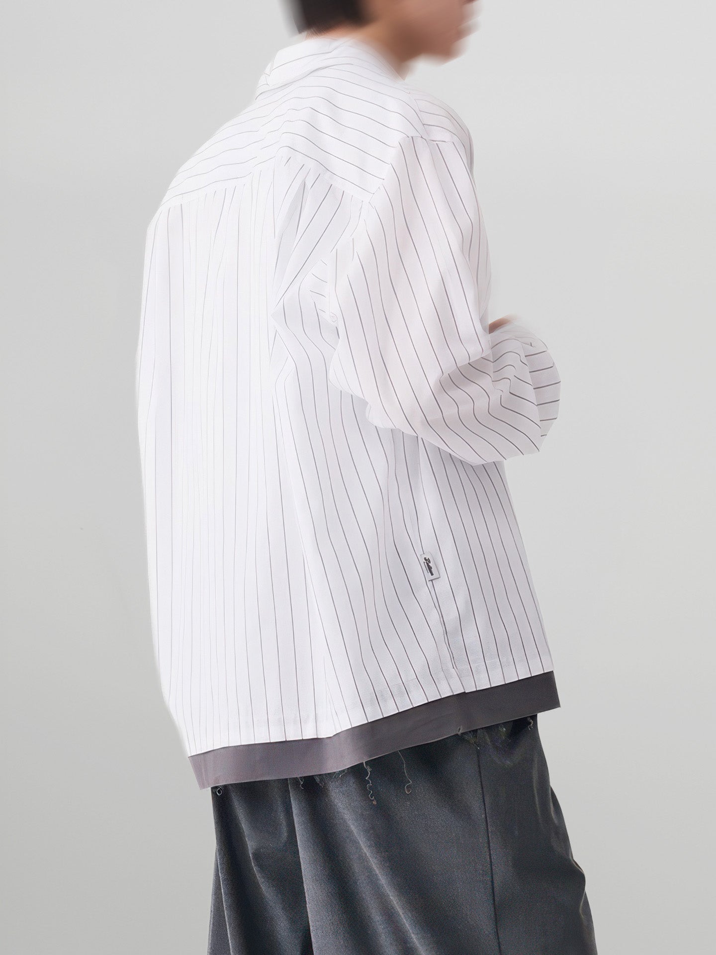 Double Layer Striped Shirt