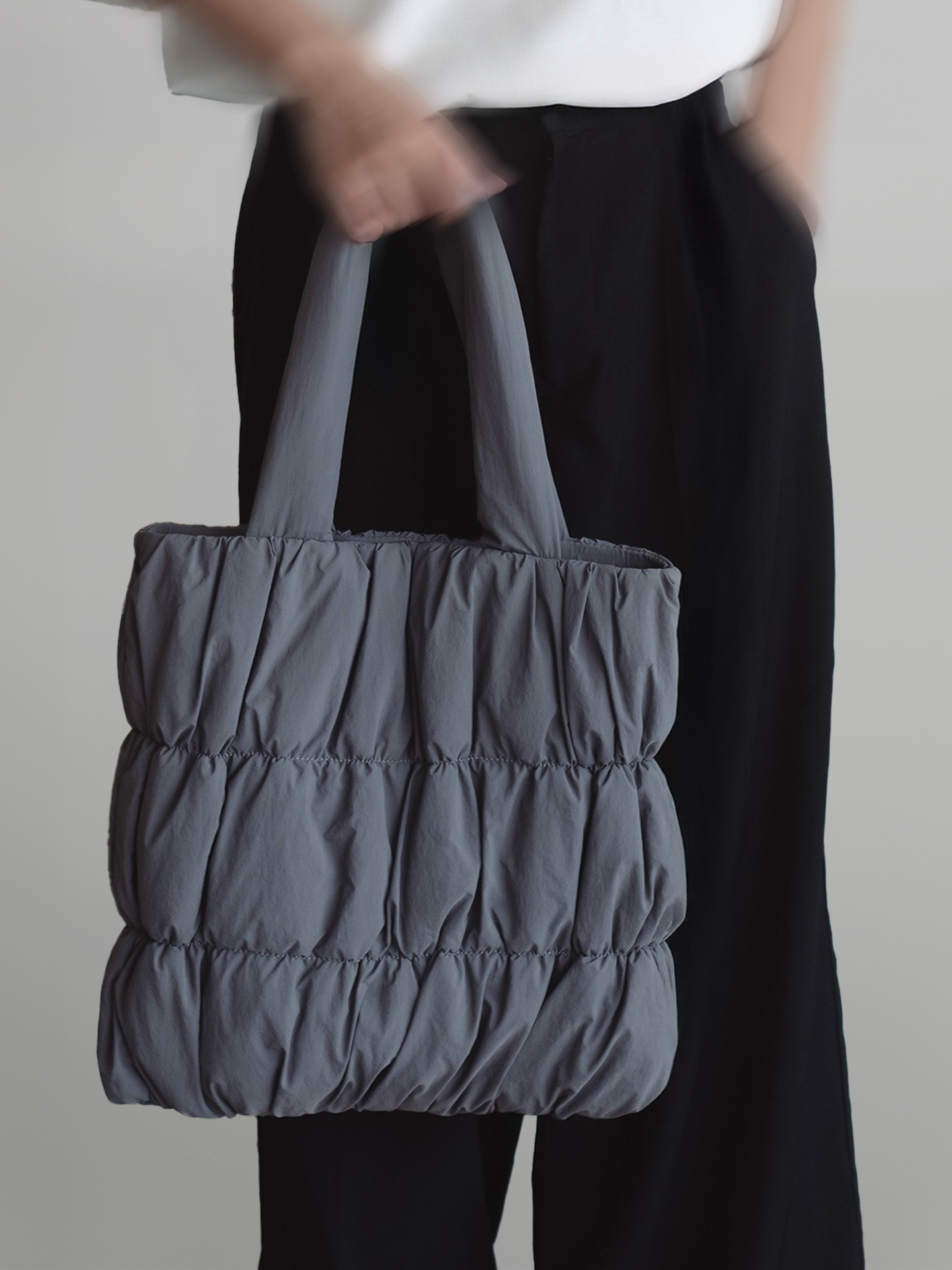 2-Way Puffy Tote