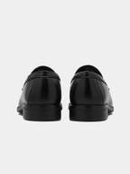 HAWKINS Soft Loafer black – Back view | japanese craftsmanship / quiet luxury | UNPROVEN