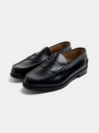 Kenford Classic Loafer KP17 Black front - cleanfit minimal - UNPROVEN