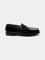Kenford Classic Loafer KP17 Black front - cleanfit minimal - UNPROVEN