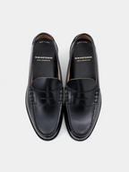 Kenford Classic Loafer KP17 Black front - cleanfit minimal - UNPROVEN