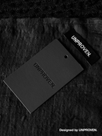 Scarf | UNPROVEN. Black front - cleanfit minimal - UNPROVEN