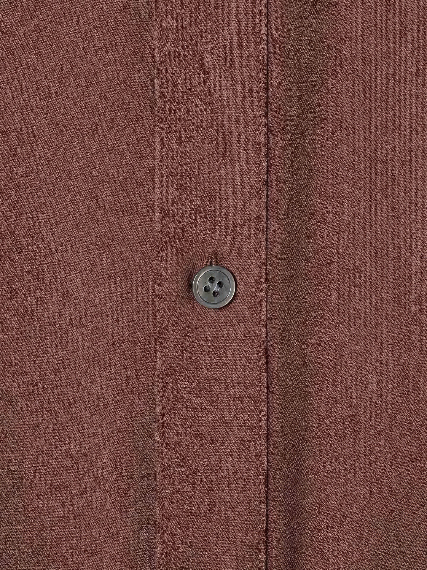 Loose-Fit Collarless Shirt
