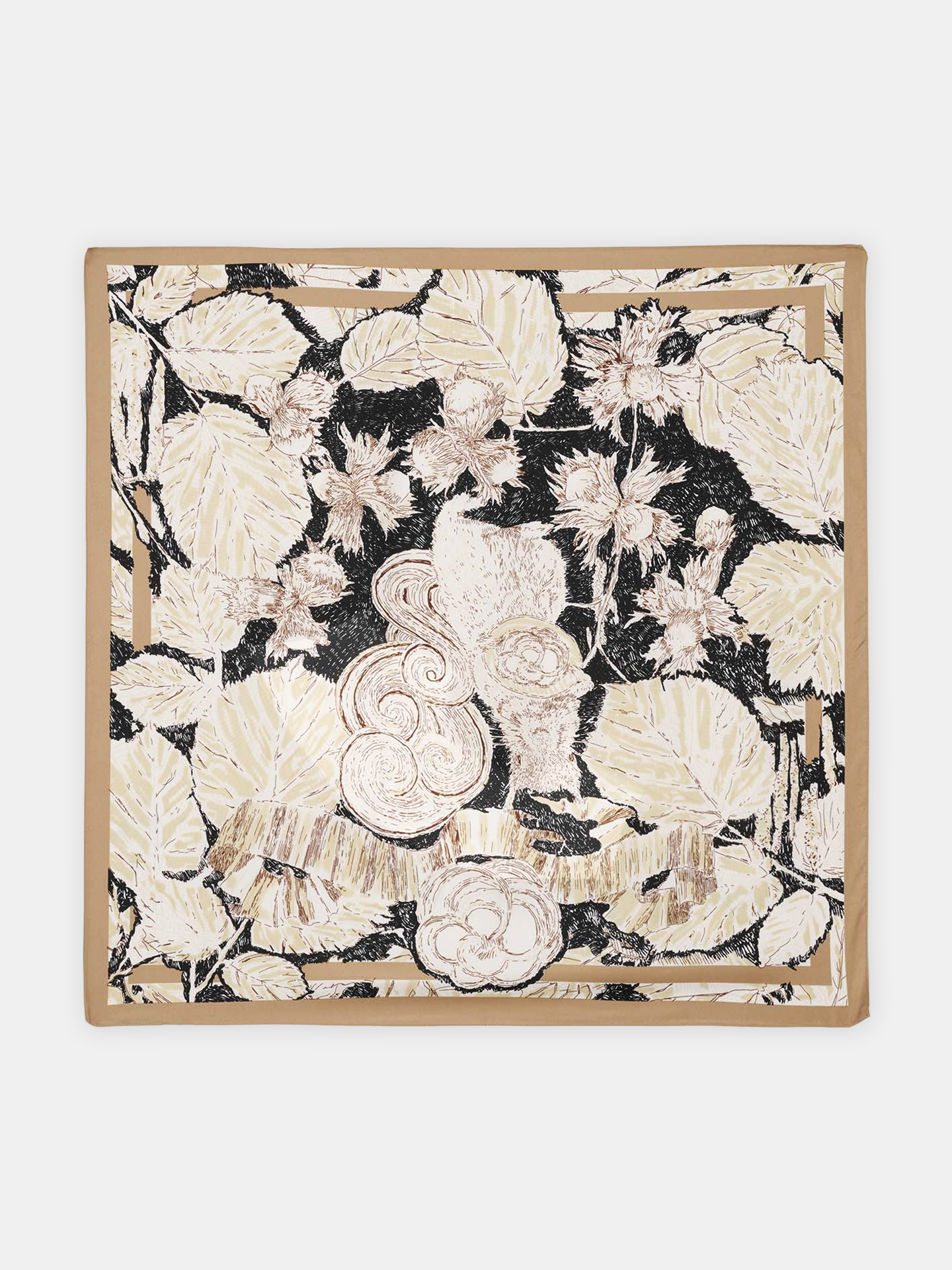 Large Vintage Style Scarf