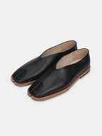 INHALF SMOMO Tabi Shoes black – Front view | japanese craftsmanship / tabi | UNPROVEN