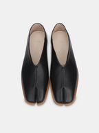INHALF SMOMO Tabi Shoes black – Top view | japanese craftsmanship / tabi | UNPROVEN