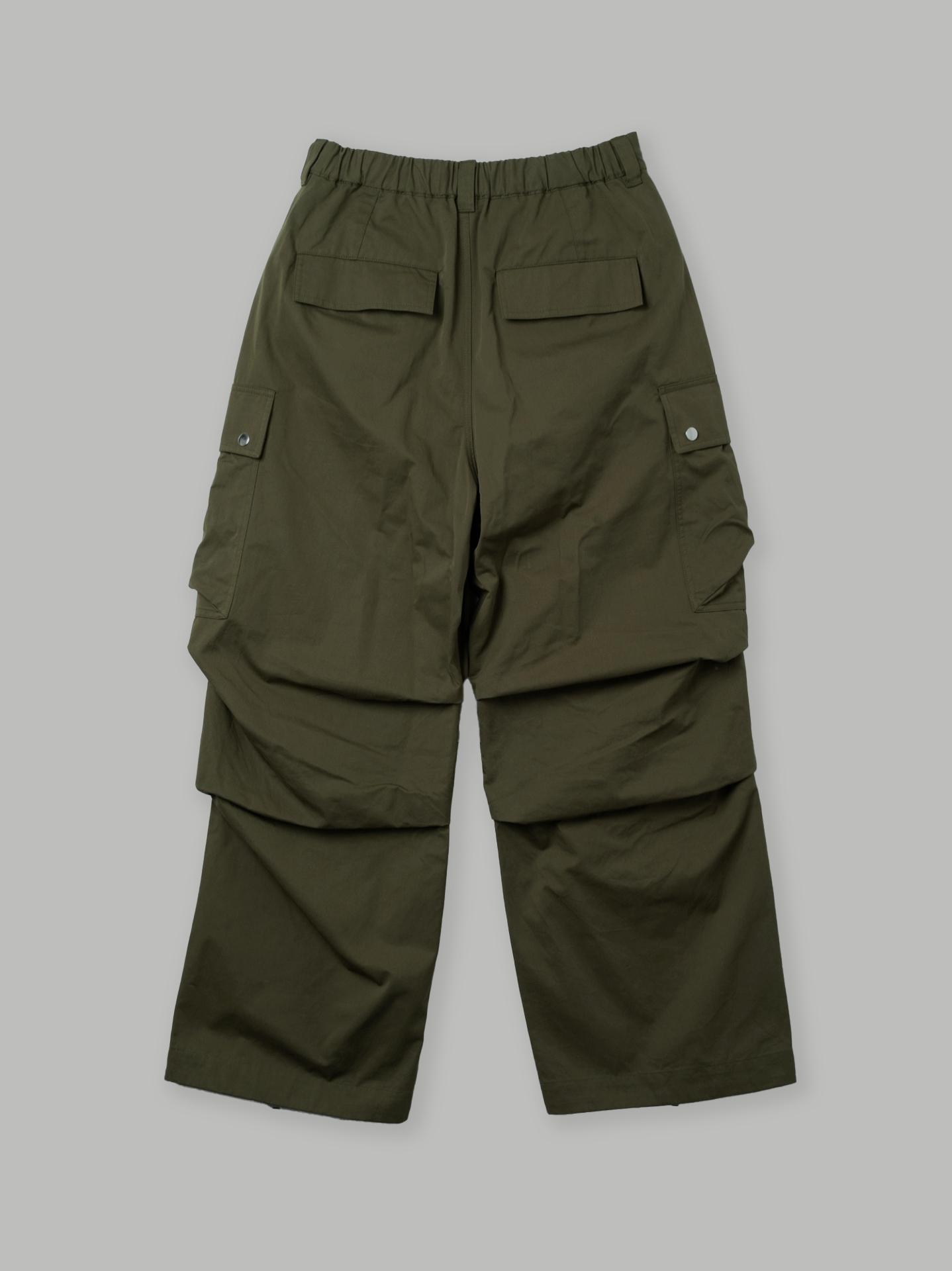 Wide Zip Cargo Pants