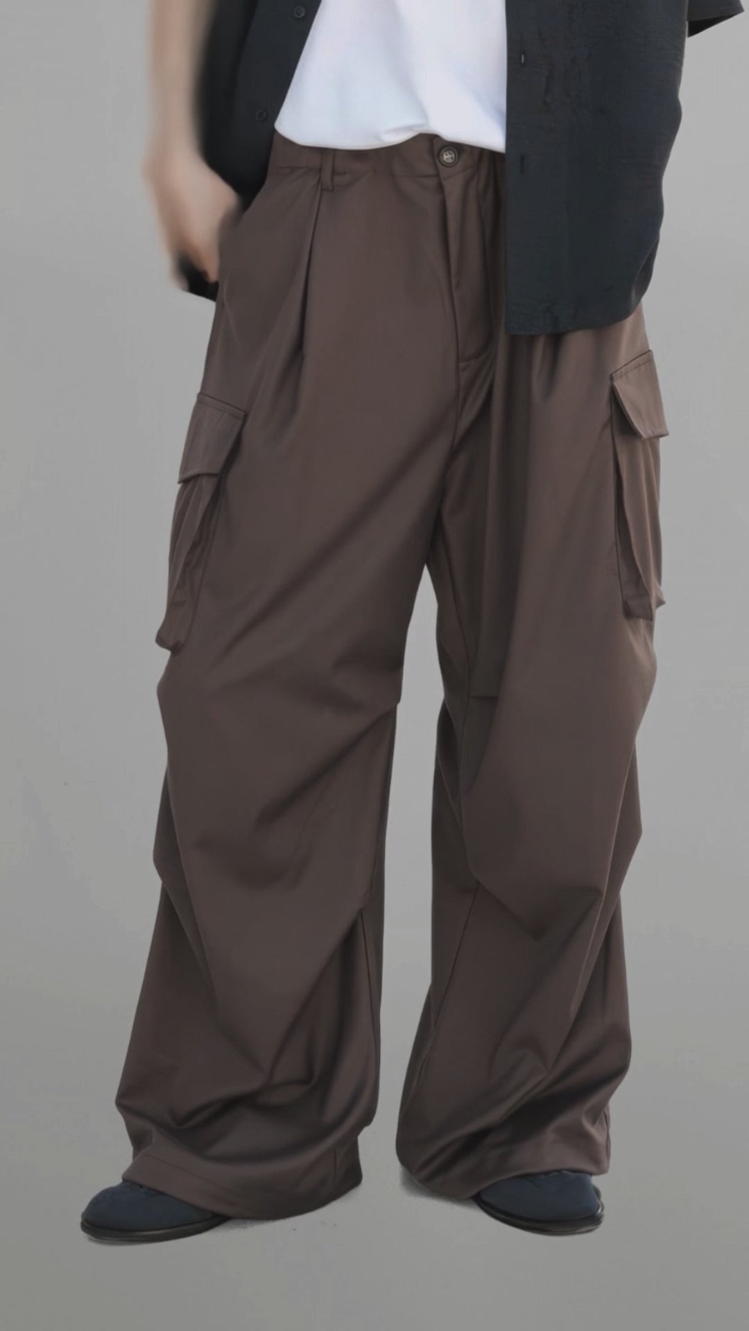 Wide Cargo Pants