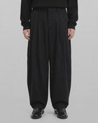 Striped Wide Balloon Pants