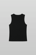 Ribbed Tank Top Black