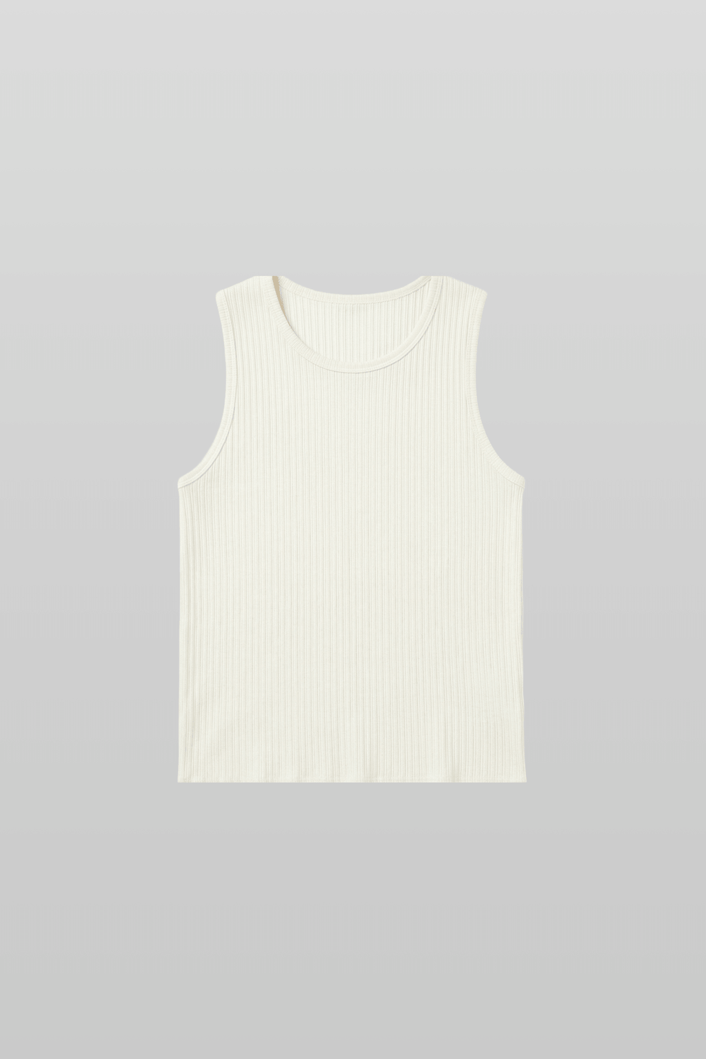 Ribbed Tank Top Black