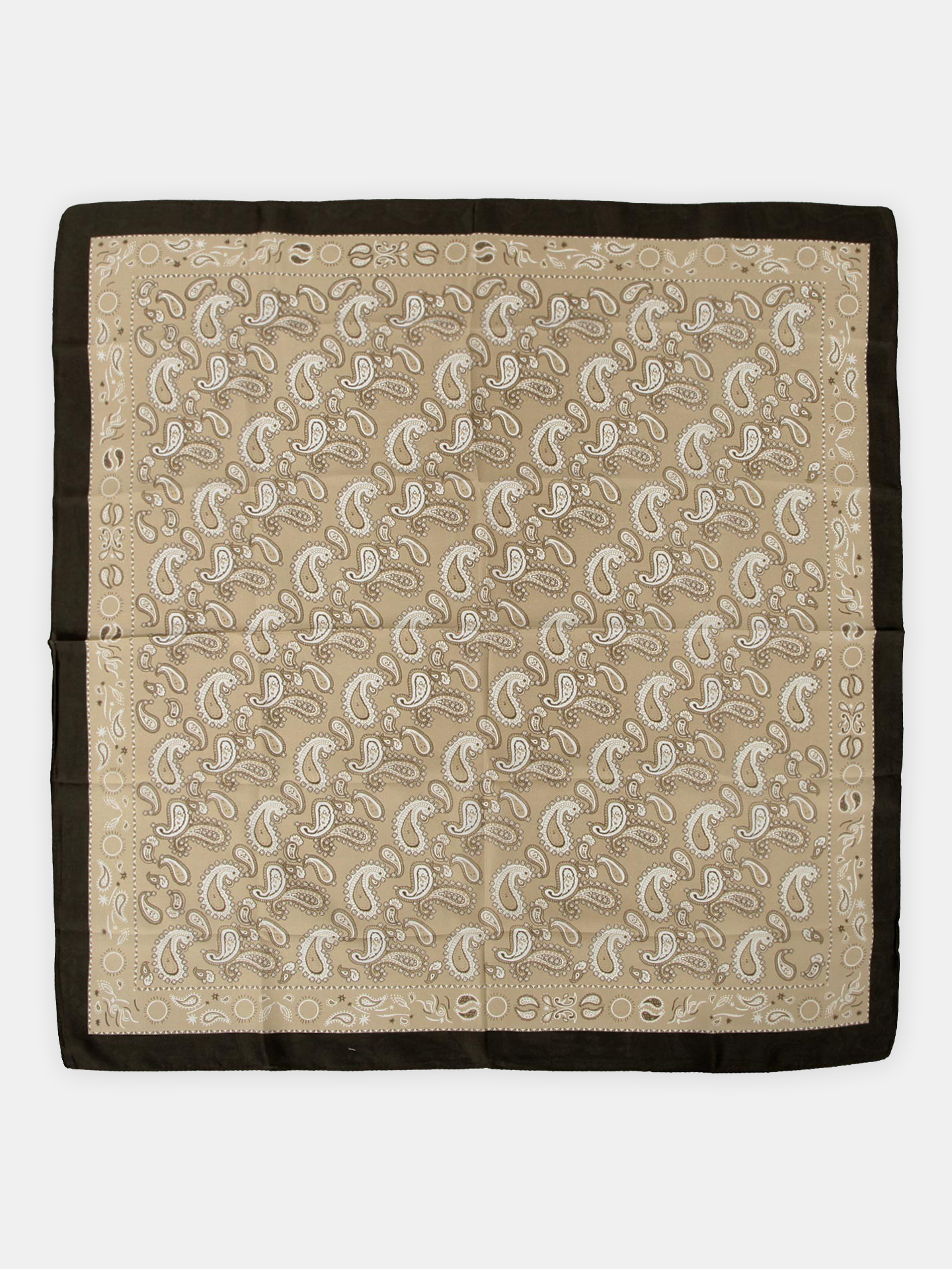 Vintage Style Satin Scarf