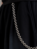 Wallet Chain Silver front - cleanfit minimal - UNPROVEN