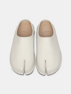INHALF HARA Tabi Slip-On black – Top view | japanese craftsmanship / tabi | UNPROVEN